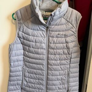 Columbia Gray Quilted Vest